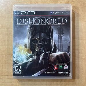 Dishonored PlayStation 3 PS3 (Sony PlayStation 3) Complete w/ Manual Game